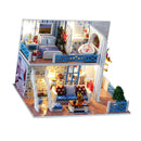 DIY Assembly Miniature Dollhouse Cottage Kit with Furniture and Accessories
