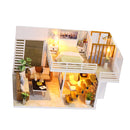DIY Handcraft Miniature Wooden Doll House Project Kit w/ Light Music Box 1