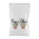 Set of 2pcs Green Glaze Vase for 1/12 Dolls House Room Garden Miniature Accessory Decoration