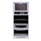 1/12 Dollhouse Miniature Luxury Wooden 3-Layer Microwave Cabinet Kitchen Furniture Accessories