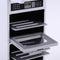 1/12 Dollhouse Miniature Luxury Wooden 3-Layer Microwave Cabinet Kitchen Furniture Accessories