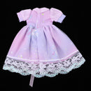 Handmade Adorable Dolls Outfits Lace Dress And Bow Headdress For 1/6 BJD Blythe Dolls