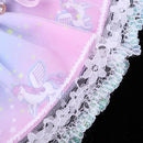 Handmade Adorable Dolls Outfits Lace Dress And Bow Headdress For 1/6 BJD Blythe Dolls
