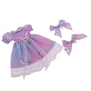 Handmade Adorable Dolls Outfits Lace Dress And Bow Headdress For 1/6 BJD Blythe Dolls