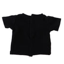 Fashion Printing Black T-Shirt Short Sleeve Tops for 1/6 BJD Blythe Doll Accessory