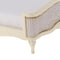 1/12 Miniature Wood Double Bed Mattress Pillow Set Dolls House Bedroom Furniture Kids Pretend Play Toy