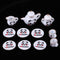 1/12 Dollhouse Miniature 15pcs Chinese Ceramic Tea Set Pot Cup Plate Kit Panda Printed