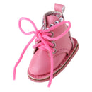 Adorable Casual PU Leather Boots Shoes for 1/6 Blythe Doll Costume Accessory Pink