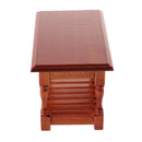 1/12 Dollhouse Miniature Rose Wood Office Table Furniture Model 14.5*6.5*6cm