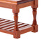 1/12 Dollhouse Miniature Rose Wood Office Table Furniture Model 14.5*6.5*6cm