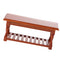 1/12 Dollhouse Miniature Rose Wood Office Table Furniture Model 14.5*6.5*6cm
