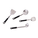 1:12 Metal Cooking Utensils Tools Doll House Miniature Kitchen Decoration