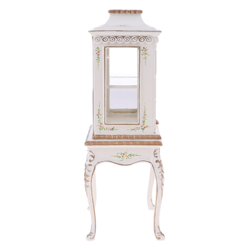 1/12 Dollhouse Furniture Wood Collection Cabinet Model Miniature Living Room Accessories Decor