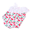 Lovely Fruit Pattern Doll Summer Beach Accessory One-piece Swimsuit for 18 inch American Girl Dolls