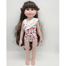 Lovely Fruit Pattern Doll Summer Beach Accessory One-piece Swimsuit for 18 inch American Girl Dolls