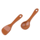 2pcs Miniature Cookware Set Spatula & Spoon for 1:12 Dolls House Kitchen Appliance Accessories