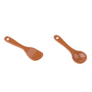 2pcs Miniature Cookware Set Spatula & Spoon for 1:12 Dolls House Kitchen Appliance Accessories