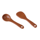 2pcs Miniature Cookware Set Spatula & Spoon for 1:12 Dolls House Kitchen Appliance Accessories