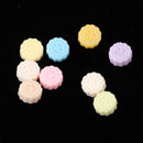 1:12 Dollhouse Mini 9 pieces Food Round Mooncakes with Flower Pattern Groceries Kitchen Accessories