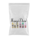 6 Pieces Miniature Beer Wine Bottles for 1/12 Dolls House Accessories Decoration Kids Playset