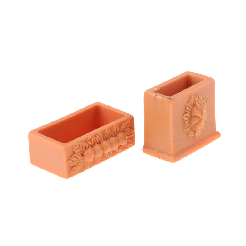 1/12 Dollhouse Miniature Plastic Vase Model Room Shelf Table Decor Accessory