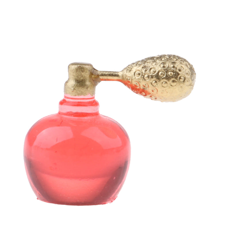 1/12 Miniature Red Perfume Bottles Dollhouse Lady People Figures Accessories Decoration