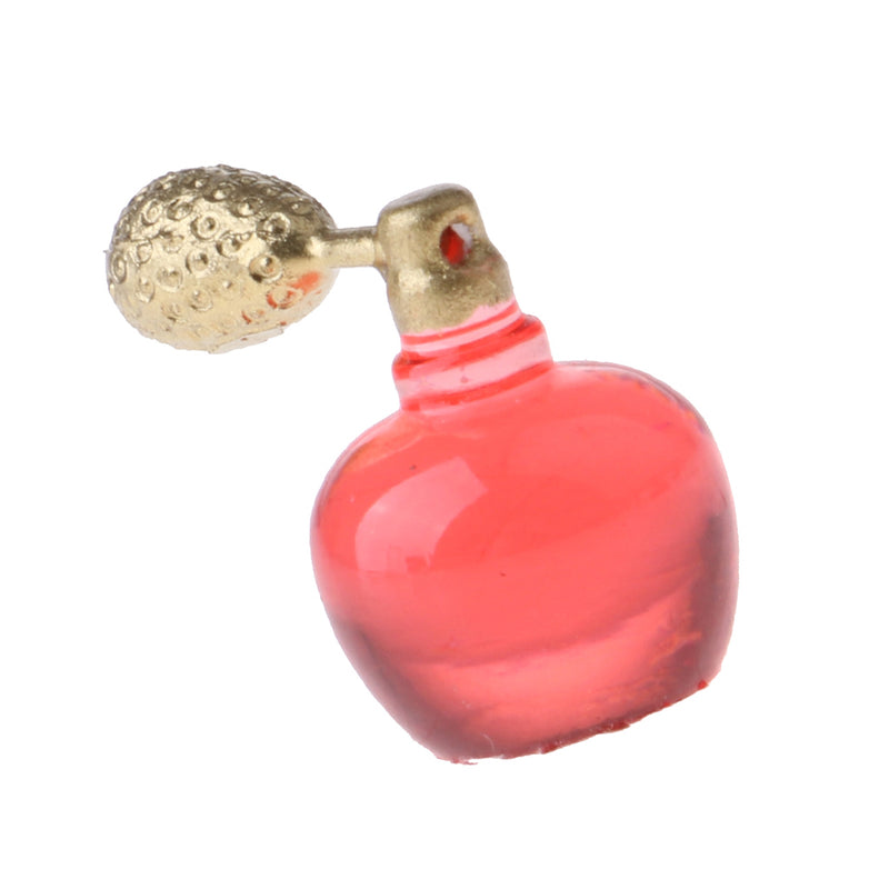 1/12 Miniature Red Perfume Bottles Dollhouse Lady People Figures Accessories Decoration
