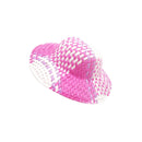 Round Bowler Doll Plaid Lattice Hat Cap for 1/12 Doll Dolls House Accs