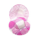 Round Bowler Doll Plaid Lattice Hat Cap for 1/12 Doll Dolls House Accs
