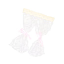 Adorable Handmade Dollhouse Miniatures Home Decoration Lace Curtain for 1/12 Scale Dollhouse
