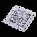 1:12 scale Dolls House Miniature Funiture Tabletop Desk Decoration Tablecloth Table Covers White