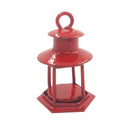 Popular 1:12 Dollhouse Miniature Red Alloy Lighthouse dollhouse Decoration and Accessory