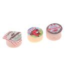 3Pcs Mini Cheeses 1/12 Scale Dolls House Miniature Kitchen Living Room Decoration New