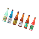 Vivid Kitchen Miniatures Decoration Drink Wine Juice Bottles for 1:12 Scale Dollhouse