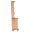 Retro 1/12 Wood Bookshelf Cupboard Dollhouse Living Room Kitchen Miniature Display Decor Accessories