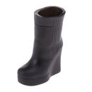 Doll Accessories Plastic Black Boots Slipsole Shoes Beautiful Girl Kids Clothes Gift