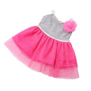 Cute Doll Clothes Sleeveless Slip Dress Skirt & Hairpin for 18'' American Girl Doll