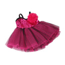 Cute Doll Clothes Sleeveless Slip Dress Skirt & Hairpin for 18'' American Girl Dolls Rose Purple