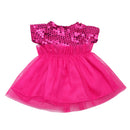 New Hot Dolls Clothes Outfit Sequin Dress Skirt Casual Dress Outfit for 18'' American Girl Doll Rosy