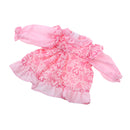 Lovely Heart Printed Dress Skirt for 14inch American Girl Wellie Wishers Dolls Clothes Accessories