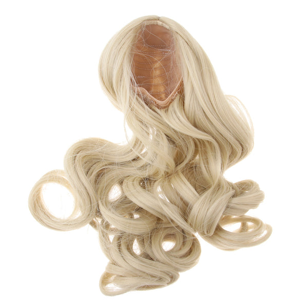 1/3 BJD Long Curly Hair Wig for SD DD DZ LUTS KID DOC Making & Repair #2