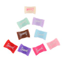 9pcs 1/12 Dollhouse Miniature Plastic DIY Mini Colorful Candies Model Decor