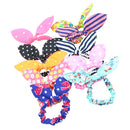 10 PCS Doll Headdress Satin & Fabric Beautifully Coloured Rubber Band for 18 inch American Girl Doll