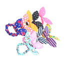 10 PCS Doll Headdress Satin & Fabric Beautifully Coloured Rubber Band for 18 inch American Girl Doll