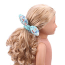 10 PCS Doll Headdress Satin & Fabric Beautifully Coloured Rubber Band for 18 inch American Girl Doll