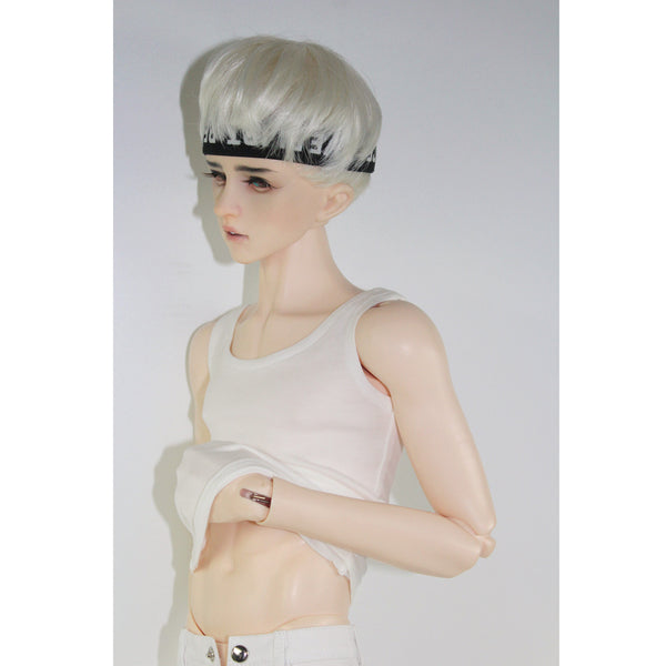 1/3 BJD Cool Striped Cardigan, Tank Top & Jeans Set for Normal 70cm Uncle Male Size Doll Accs