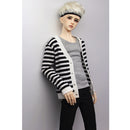 1/3 BJD Cool Gray Vest Tank Top & Black Jeans Set for Normal 70cm Uncle Male Size Doll Accs
