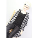 Fashion Doll Clothes Black Jeans Pants Soft Vest T-shirt Outfit For 70cm uncle BJD for SD17 AOD AS DOD Dolls