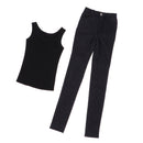 Fashion Doll Clothes Black Jeans Pants Soft Vest T-shirt Outfit For 70cm uncle BJD for SD17 AOD AS DOD Dolls