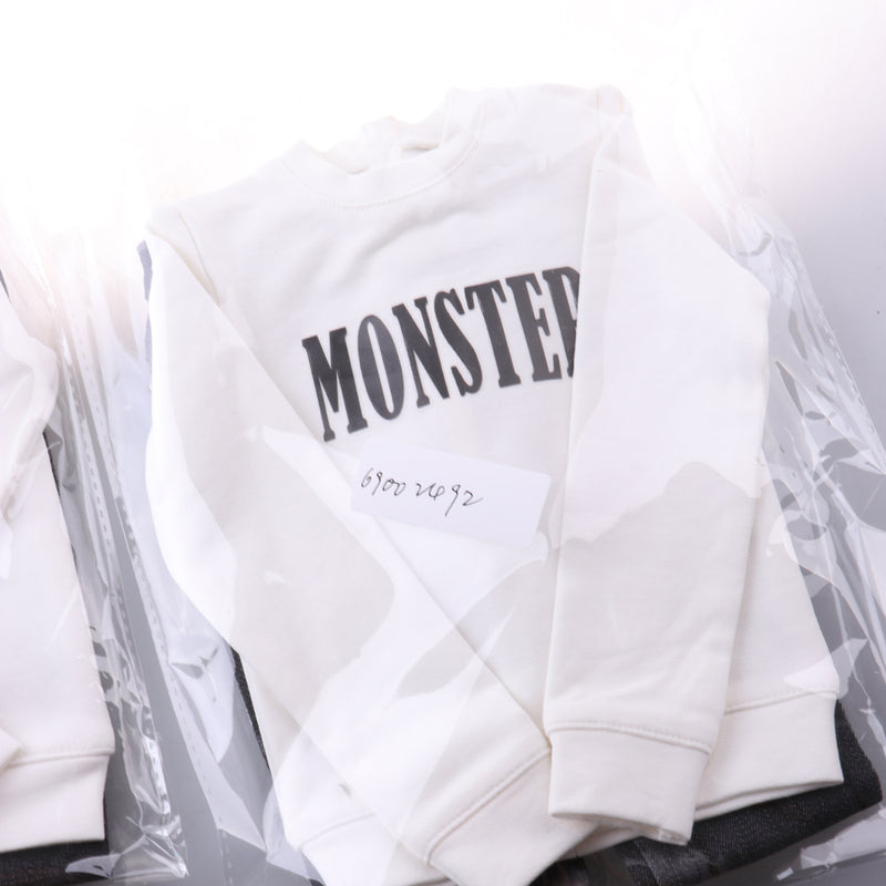 1/3 BJD Long Sleeved Pullover Tie-dyed Jeans Set Clothing for Normal 70cm Uncle Size Doll